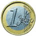 1 euro coin (front)
