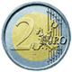 2 euro coin (front)