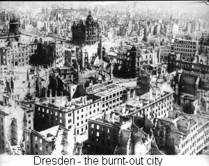 The air-raid on Dresden in 1945