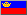 The Liechtenstein flag
