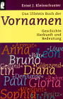 A book on German first names