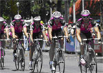 The pink colours of Team Telekom
